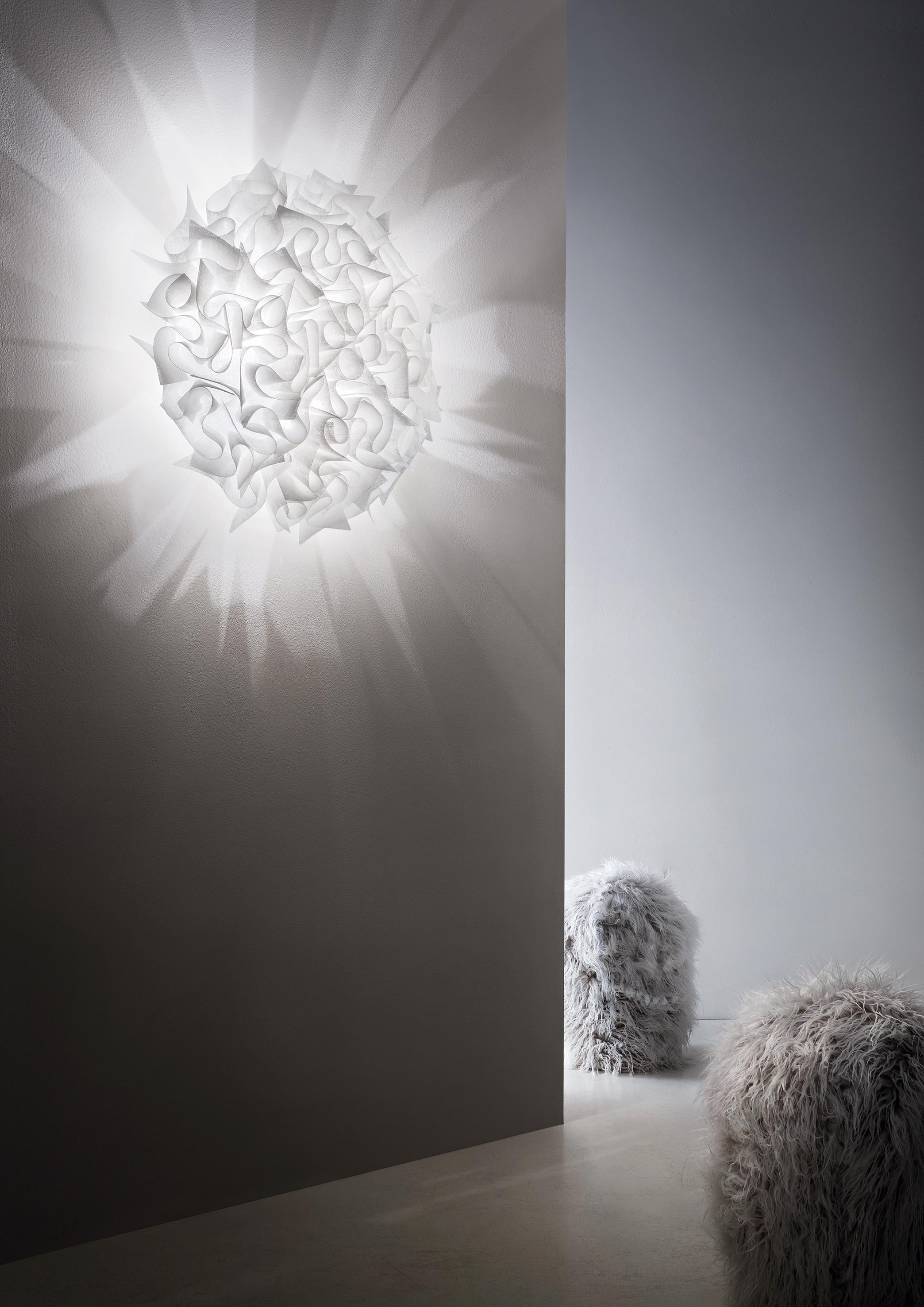 italien SLAMP Veli - Grande lampe encastrée haute couture par Adriano Rachele en vente