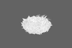 SLAMP Veli Large Flush Light in White by Adriano Rachele