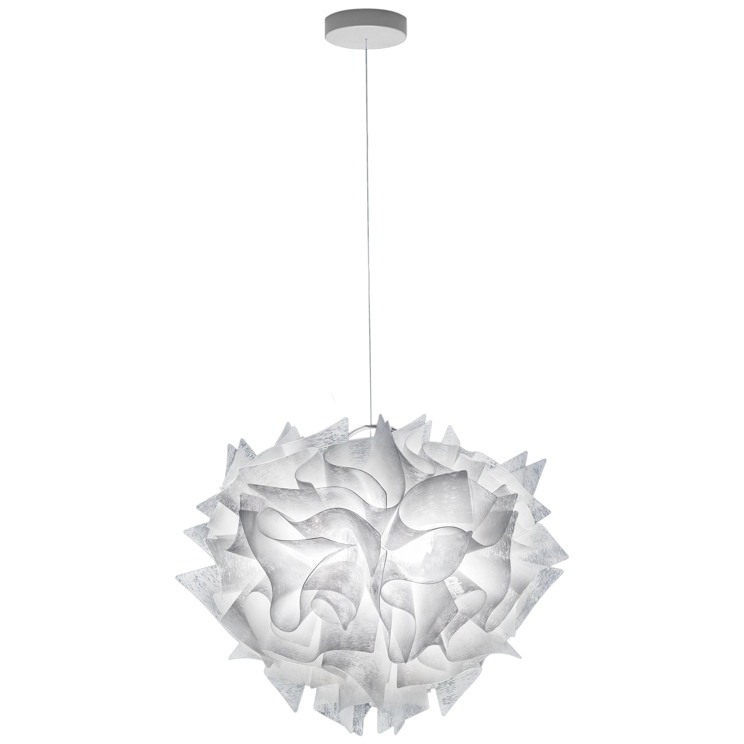 SLAMP Veli Grande Sospensione in Couture con filo rosso di Adriano Rachele
