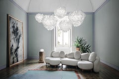 SLAMP Veli Large Suspension Light in White by Adriano Rachele