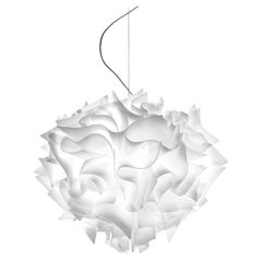 SLAMP Veli Large Suspension Light in White by Adriano Rachele