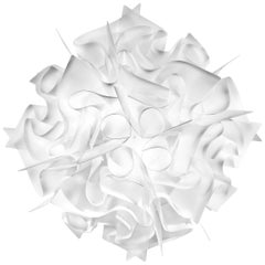 SLAMP Veli Medium Flush Light in White by Adriano Rachele
