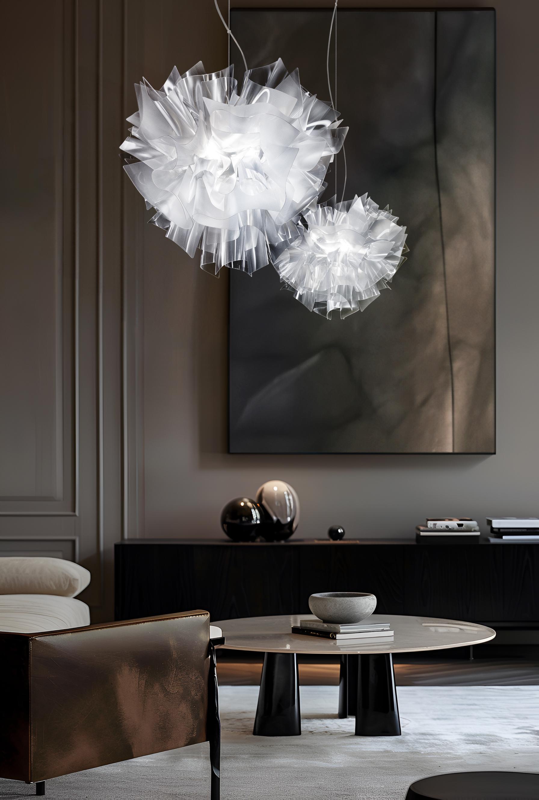 SLAMP Veli Medium Suspension Light in Prisma di Adriano Rachele In condizioni Nuovo in vendita a Pomezia, Rome