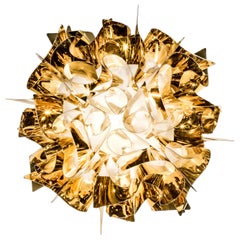 SLAMP Veli Mini-Einbaubeleuchtung in Gold von Adriano Rachele