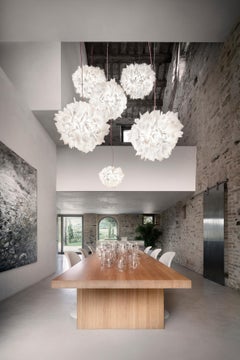 Slamp Veli Pendant Large Foliage Transparent Wire by Adriano Rachele