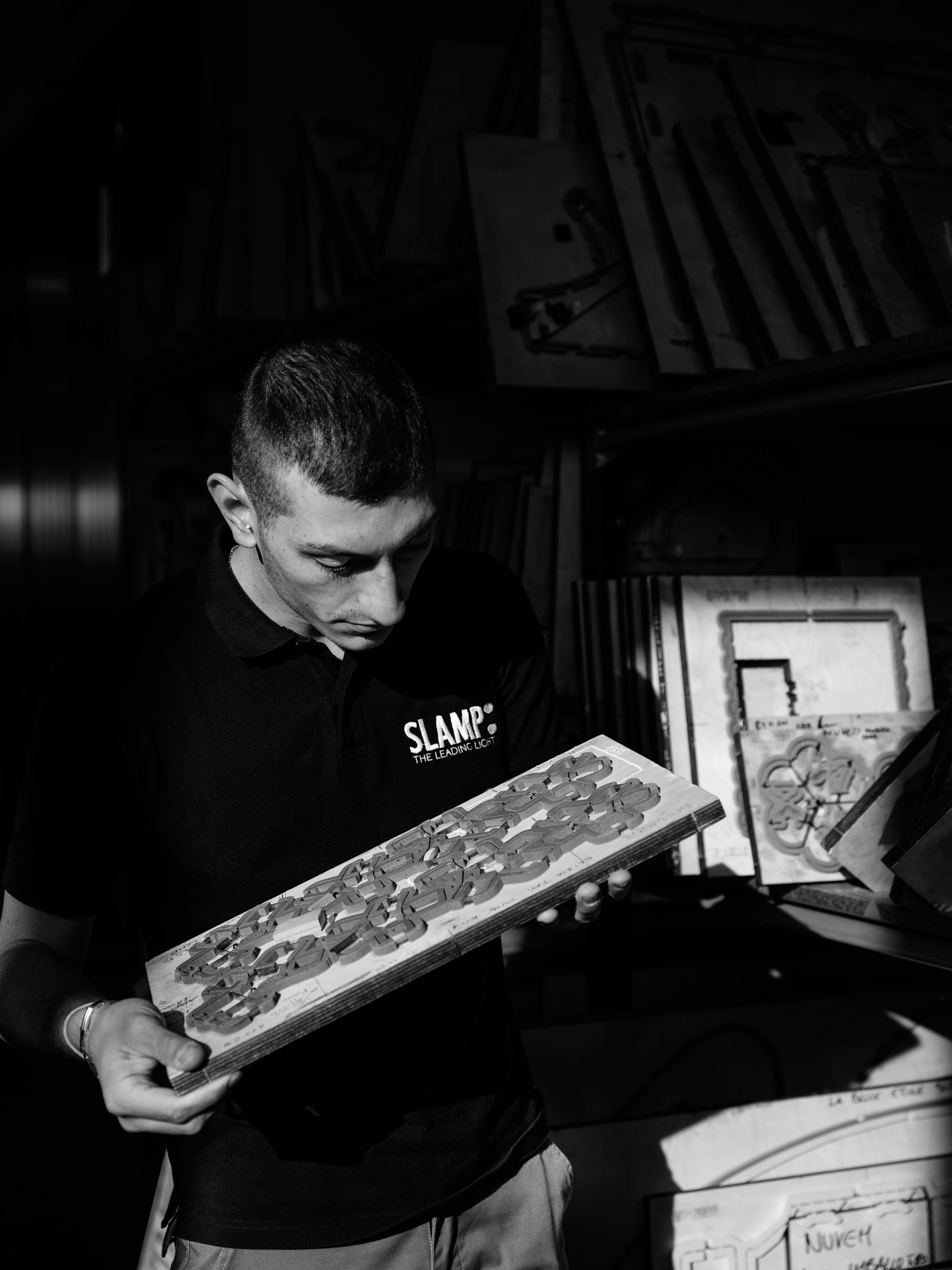 Altro Lampada da tavolo Slamp Veli in nero di Andriano Rachele in vendita