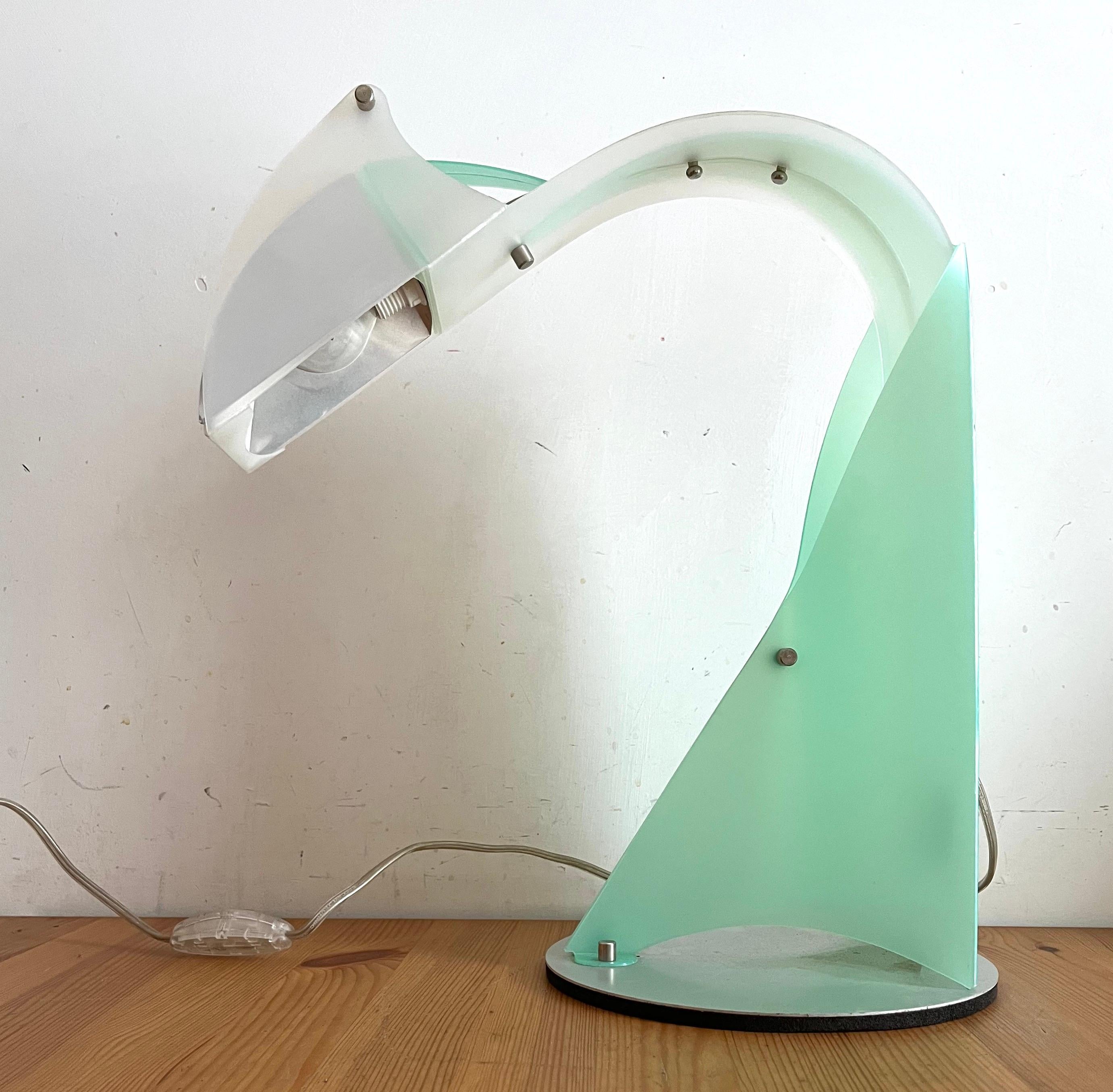 Italian Slamuel Parkr by Table Lamp by Massimiliano Datti for Slamp For Sale