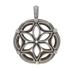 Slane & Slane Fenestra II Enhancer Pendant Pendant - Sterling Silver 925 Floral