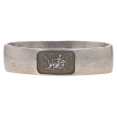 Slane & Slane Göttin Rhea Armreif Armband 7 1/4" - Sterling 925 griechische Mythologie