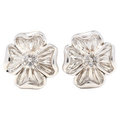 Slane SS & Diamond Dogwood Ohrstecker