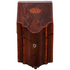 Slant Front English Letter Box