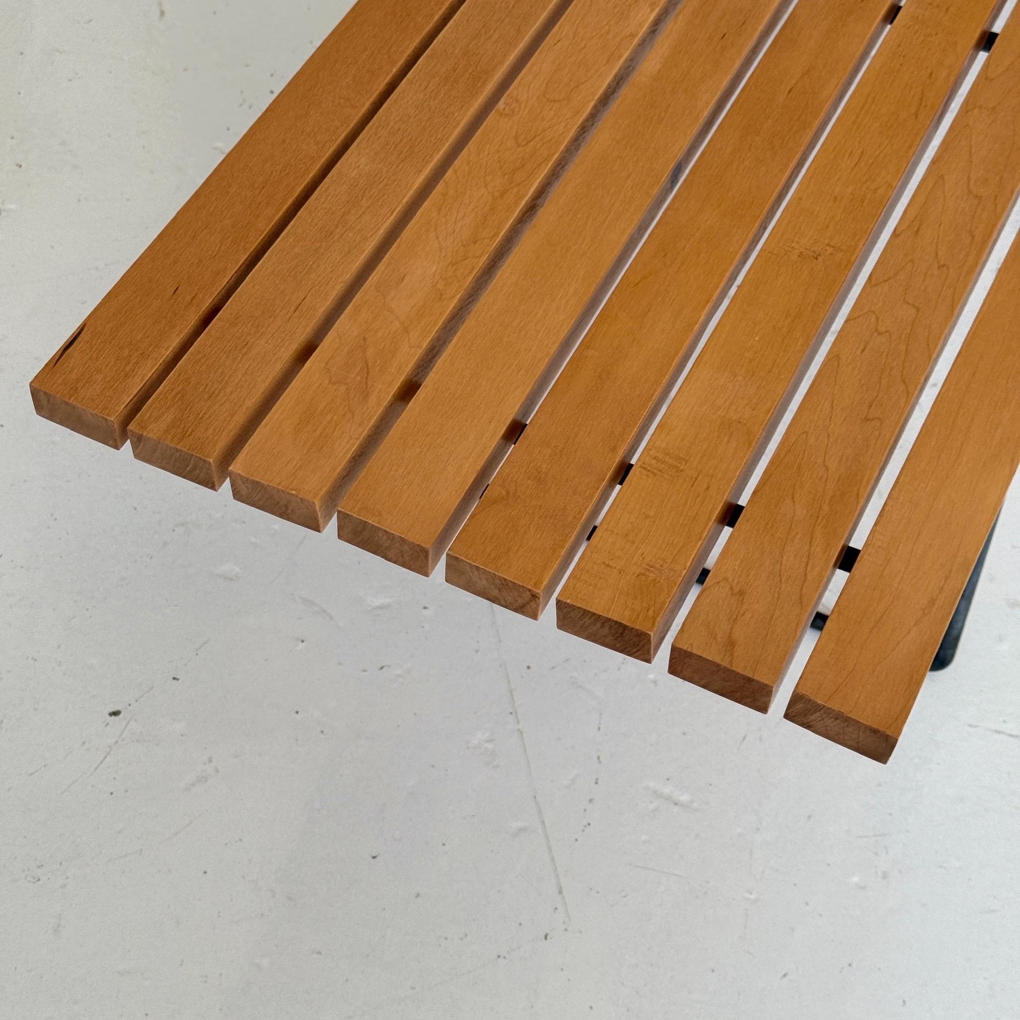 Mid-Century moderno Panchina a doghe di Harry Bertoia per Knoll in vendita