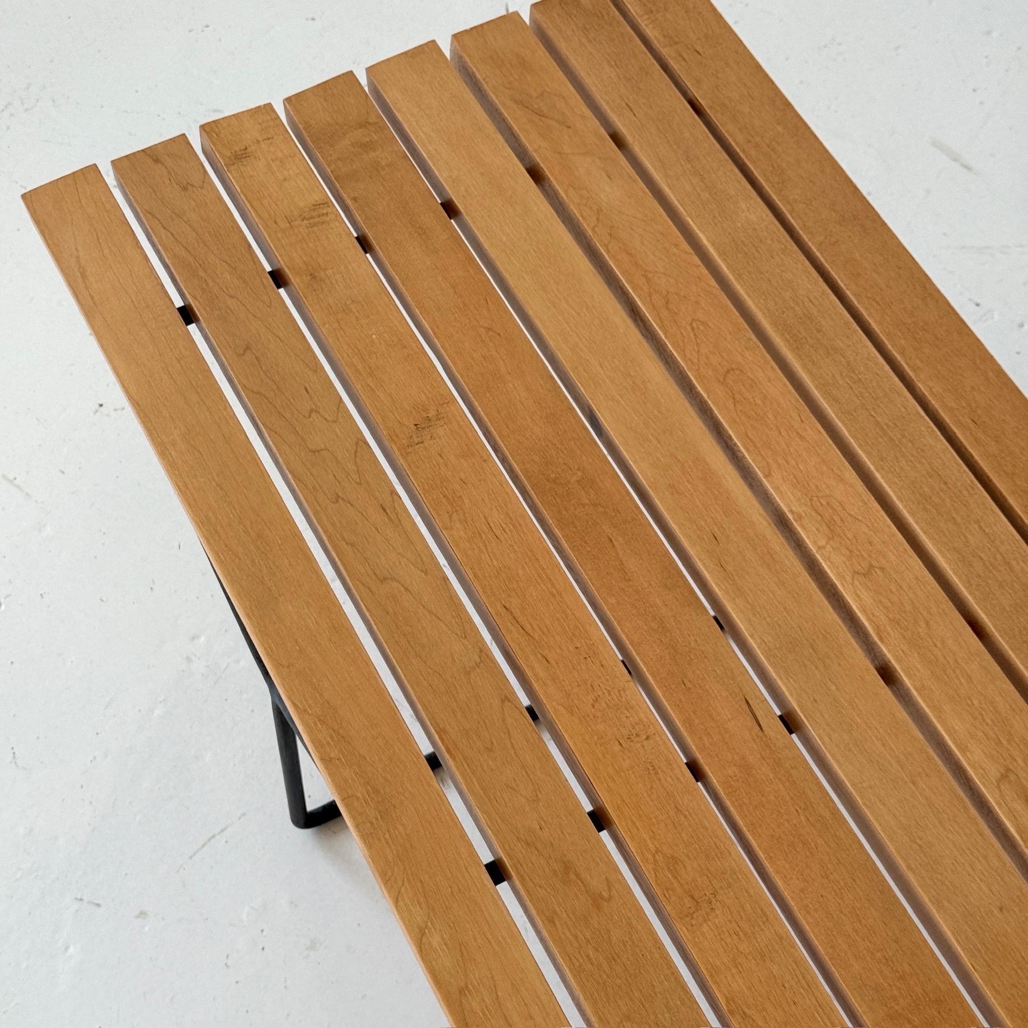 Americano Panchina a doghe di Harry Bertoia per Knoll in vendita
