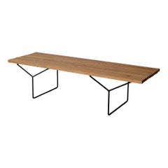 Banc à lattes Harry Bertoia pour Knoll