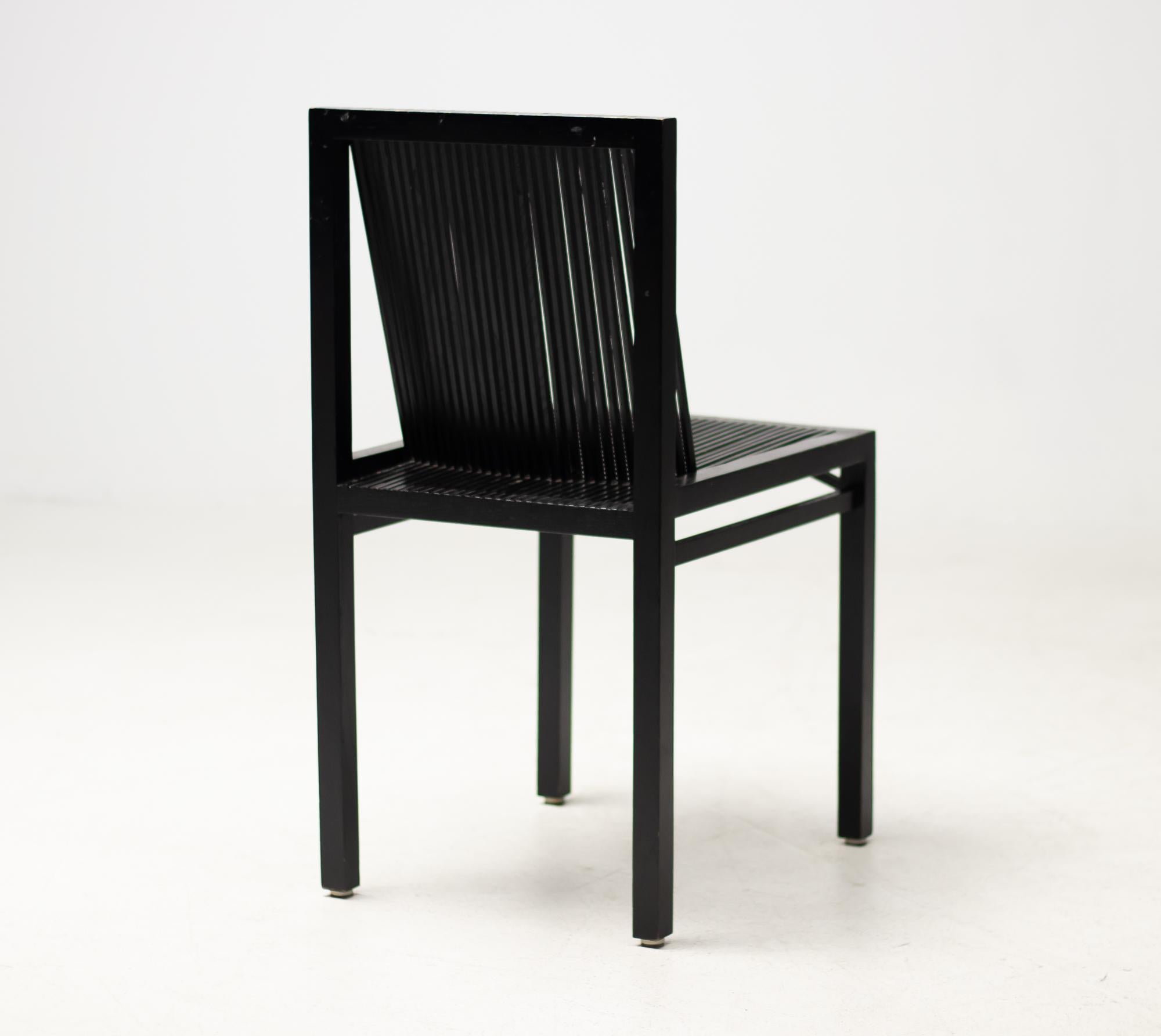 Ash Slat Chair by Ruud Jan Kokke