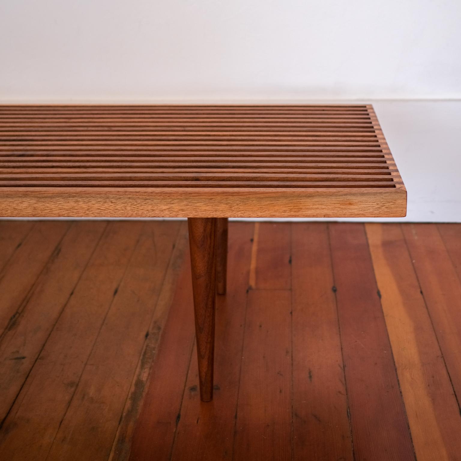 Slat Coffee Table or Bench by Mel Smilow 1