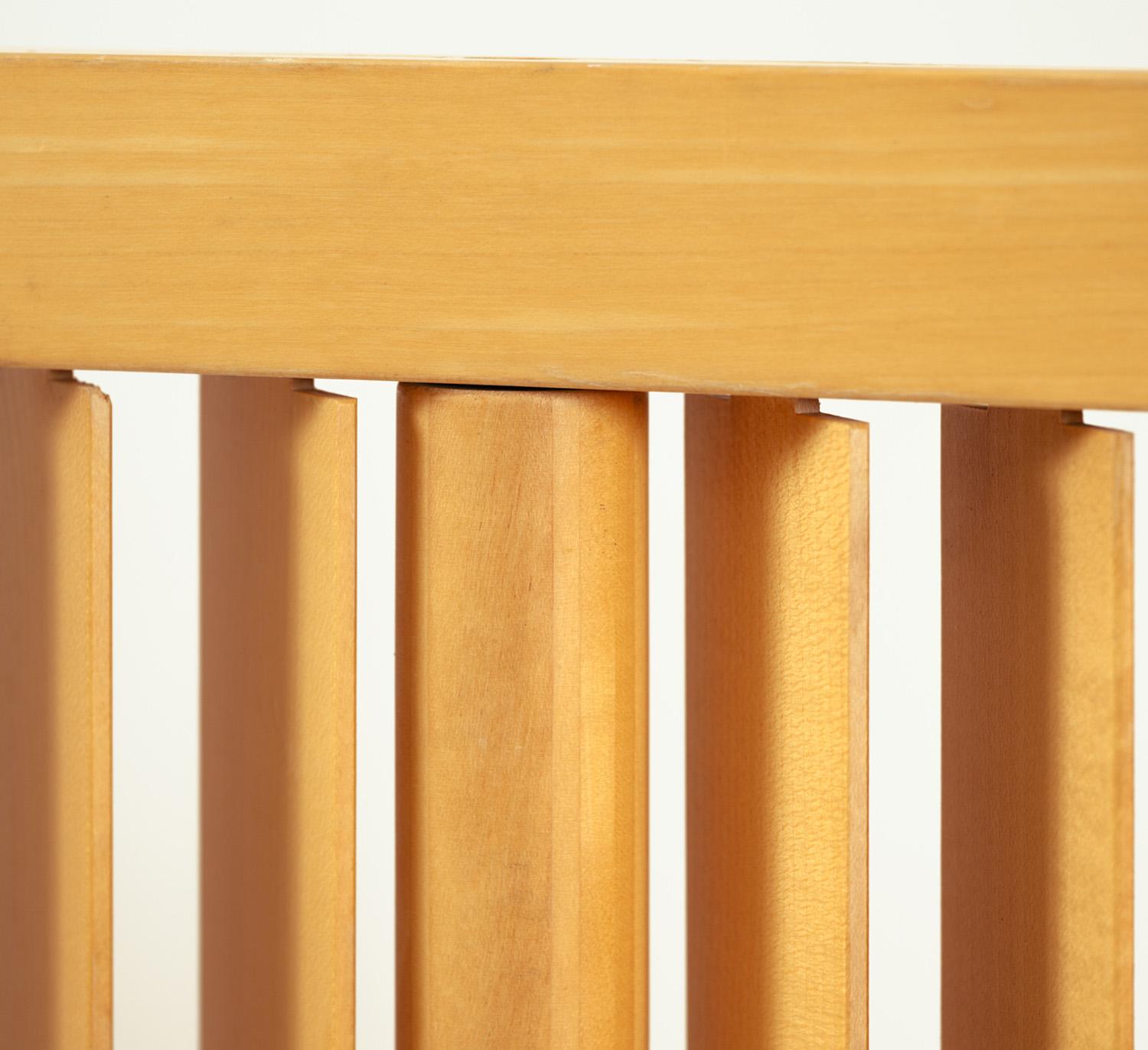 Fritz Hansen-Raumteiler aus Buchenholz mit Labyrinthlatte, Labyrinth, 1990er-Jahre 8