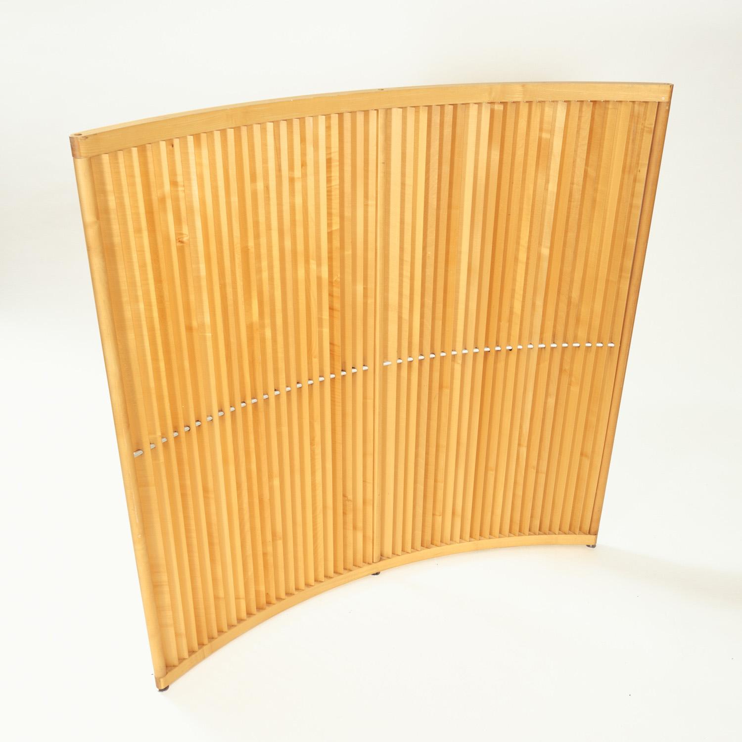 Fritz Hansen-Raumteiler aus Buchenholz mit Labyrinthlatte, Labyrinth, 1990er-Jahre 2