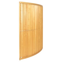 Fritz Hansen slat beechwood Roomdivider Labyrinth, 1990s