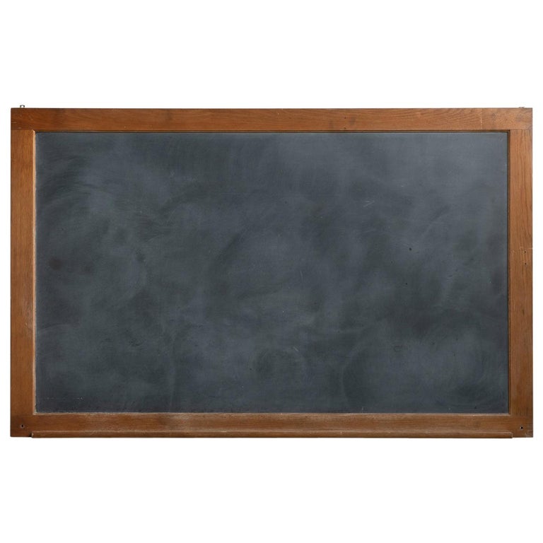 Slate Chalkboard - 4 For Sale on 1stDibs | large vintage slate chalkboard,  vintage slate chalkboard for sale, antique slate chalkboard