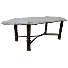 Slate Coffee Table from the French Riviera, circa 1940