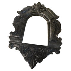 Slate frame carved with acanthus leaves and scrolls, Italy