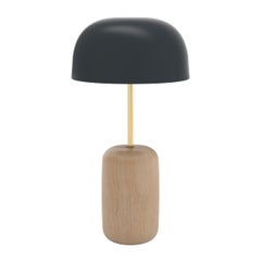 Slate Grey Lampshade Nina Table Lamp by HARTO