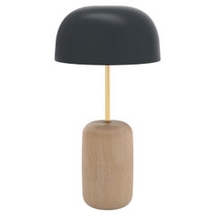Slate Grey Lampshade Nina Table Lamp by HARTO