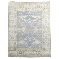 Slate Grey Oushak Area Rug