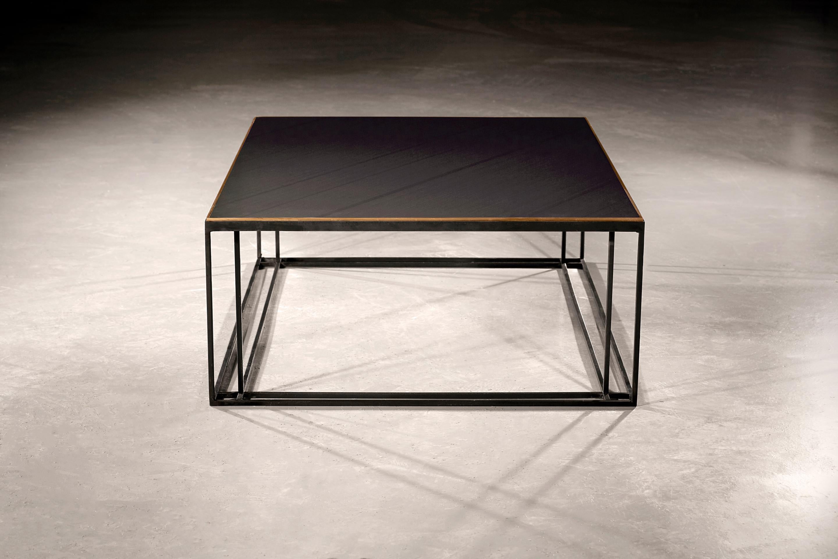 Modern Slate Handcrafted Coffee Table and Signed by Novocastrian