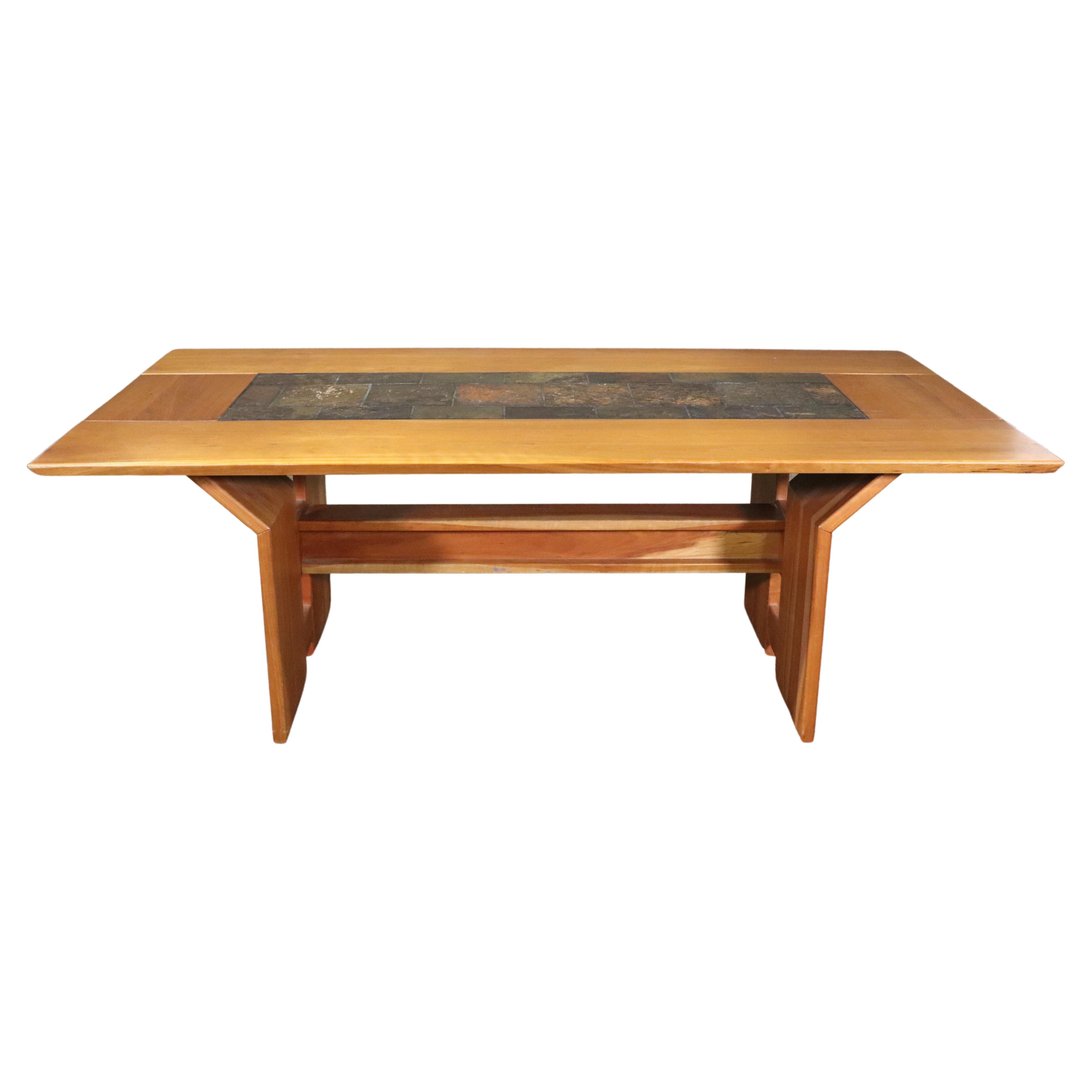 Slate Top Dining Table For Sale