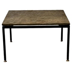 Slate Top Low Table