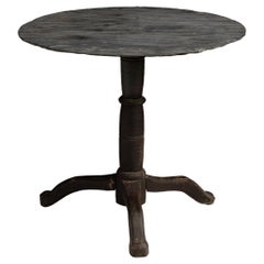 Slate Top Tripod Table, France Circa 1780
