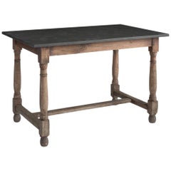 Slate Topped Table, circa 1900