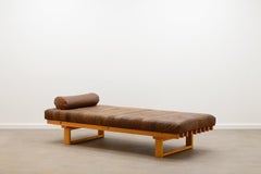 Slatted and Patchwork Daybed, Sweden 70s