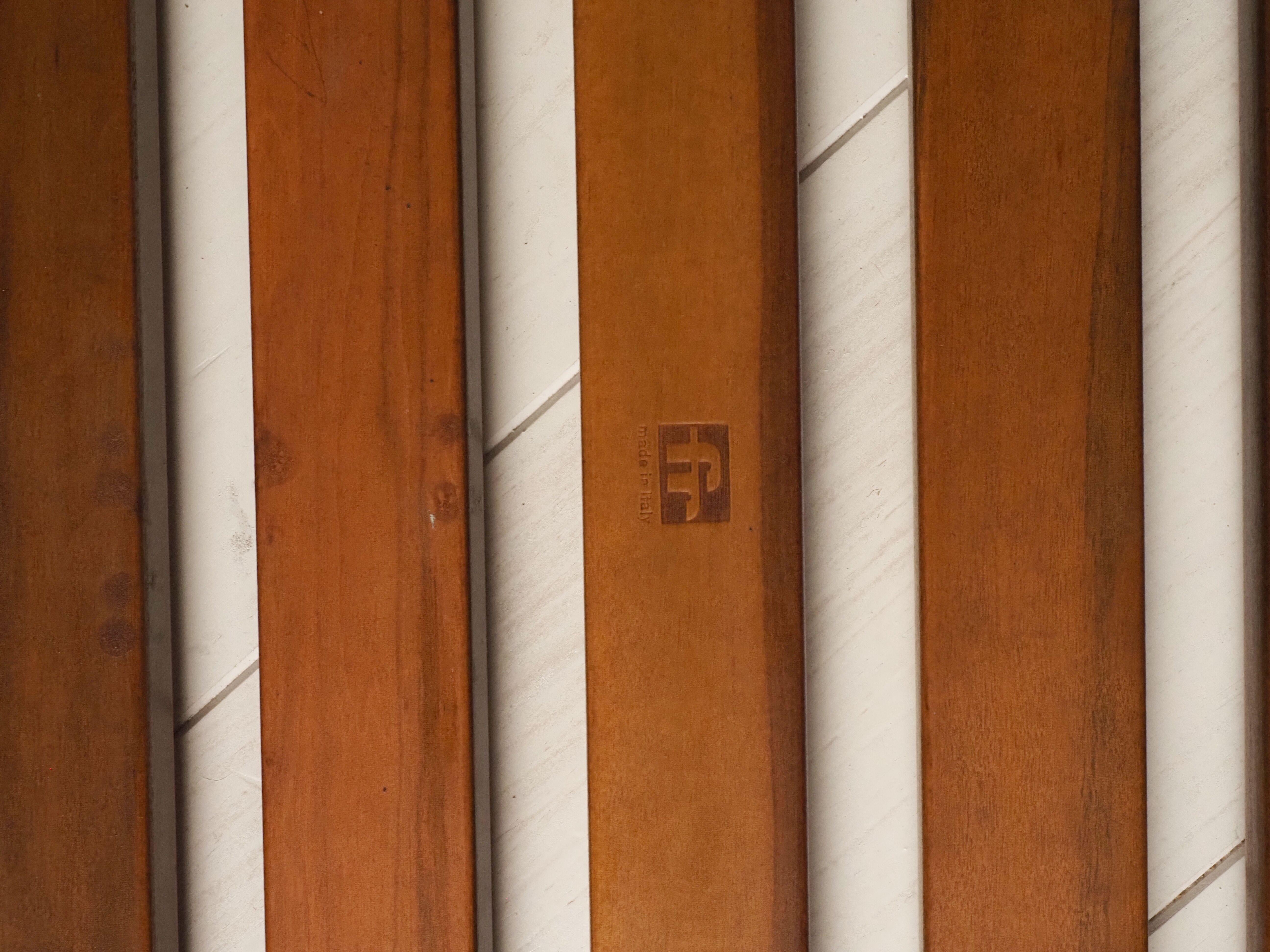 Mid-20th Century Slatted bench by Gio Ponti for Fratelli Reguitti, 1950s