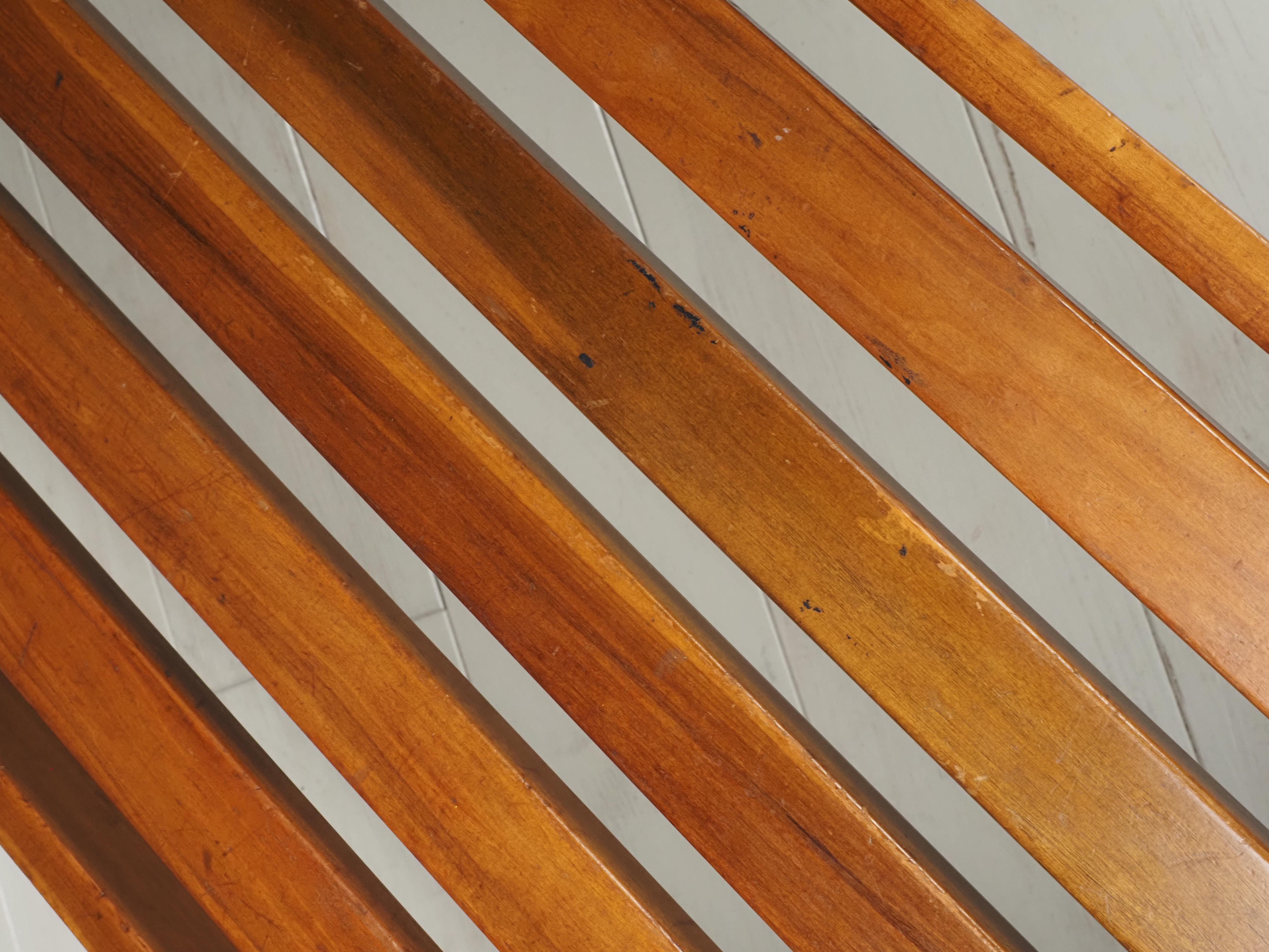 Slatted bench by Gio Ponti for Fratelli Reguitti, 1950s 1