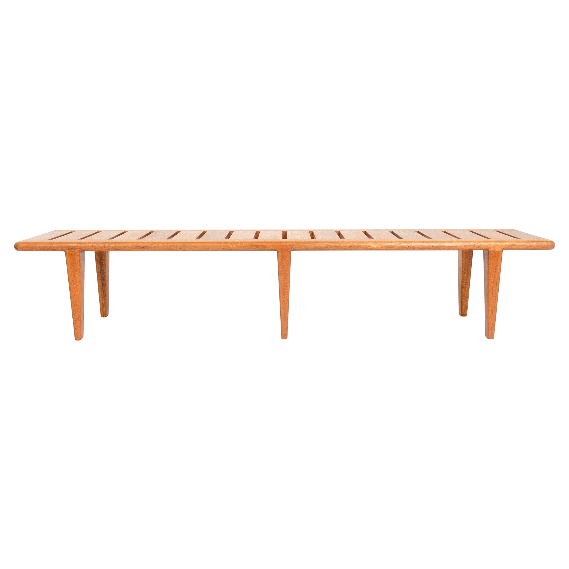 Slatted Bench by Hans J. Wegner for Johannes Hansen