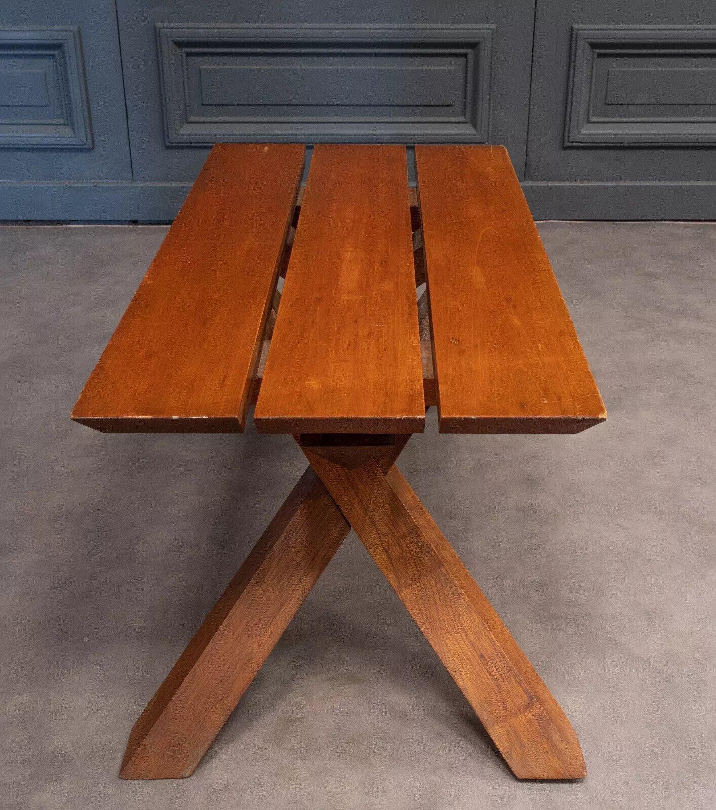 Table basse Dominique Zimbacca par Pierre Chapo 1970 Bon état - En vente à NANTES, FR