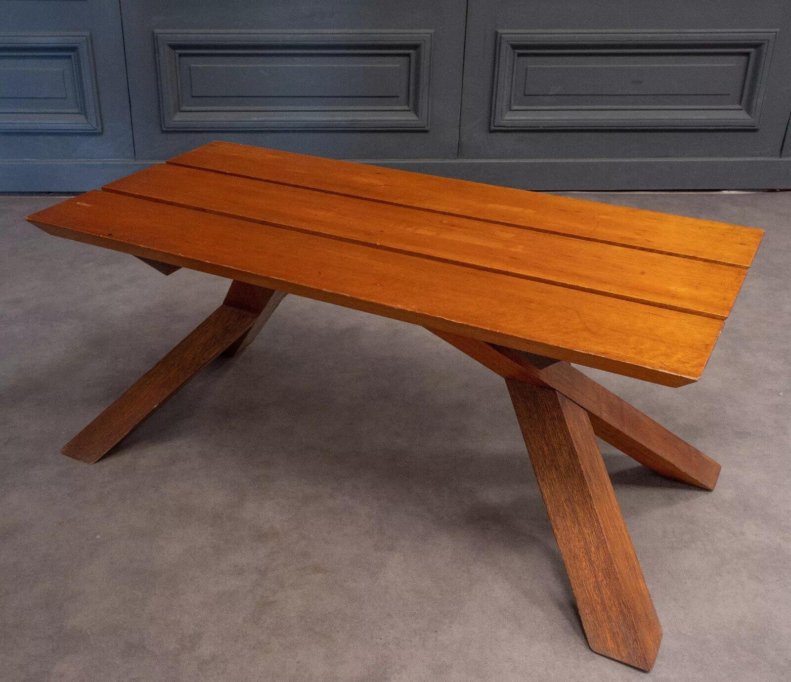 20ième siècle Table basse Dominique Zimbacca par Pierre Chapo 1970 en vente