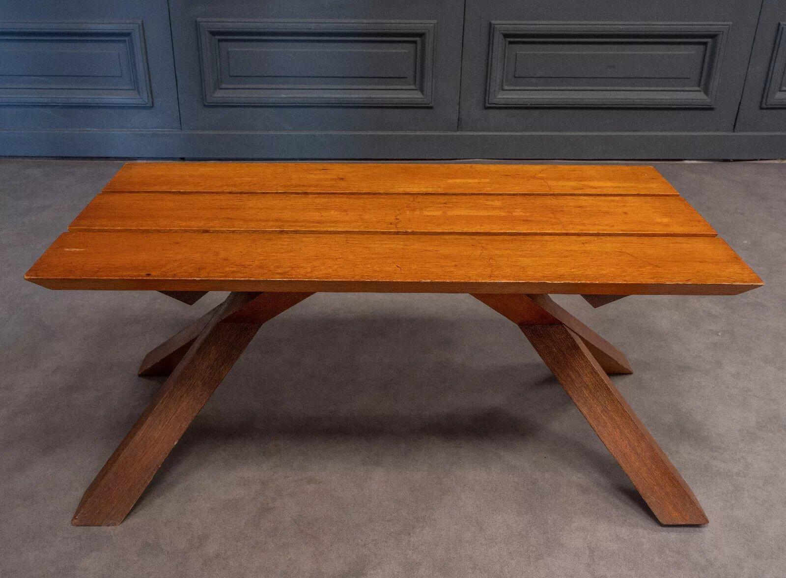 Autre Table basse Dominique Zimbacca par Pierre Chapo 1970 en vente