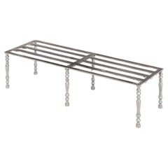 Slatted Six Leg Steel Luggage Stand