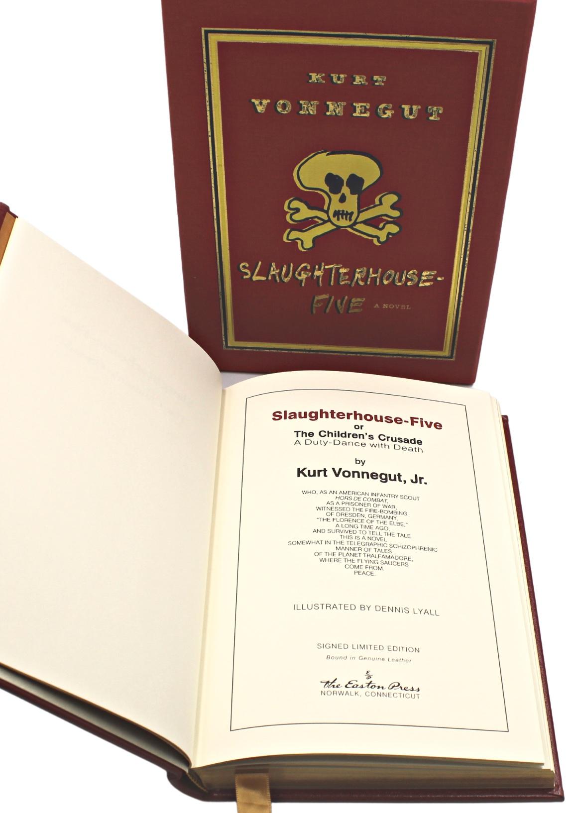 Modern Slaughterhouse-Five, Signed by Kurt Vonnegut, Easton Press Ltd Ed., 312/850