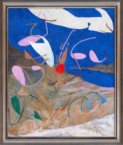 Easter Meadow, Painting, Oil on Canvas