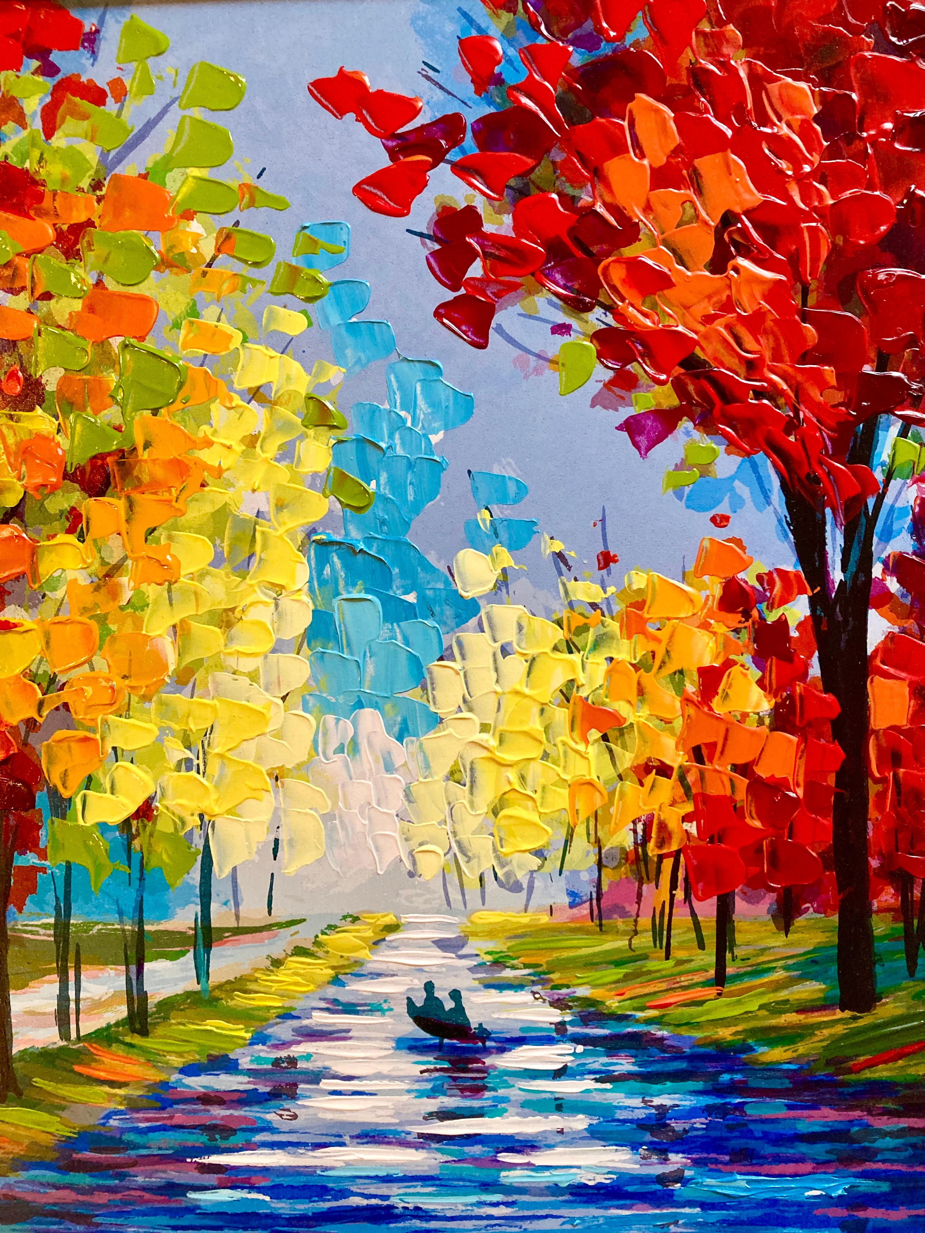 Slava Ilyayev
This is an Slava Ilyayev embellished on board painting “River drift” 2015. In excellent condition measures 24x23. International buyers must cover shipping expense