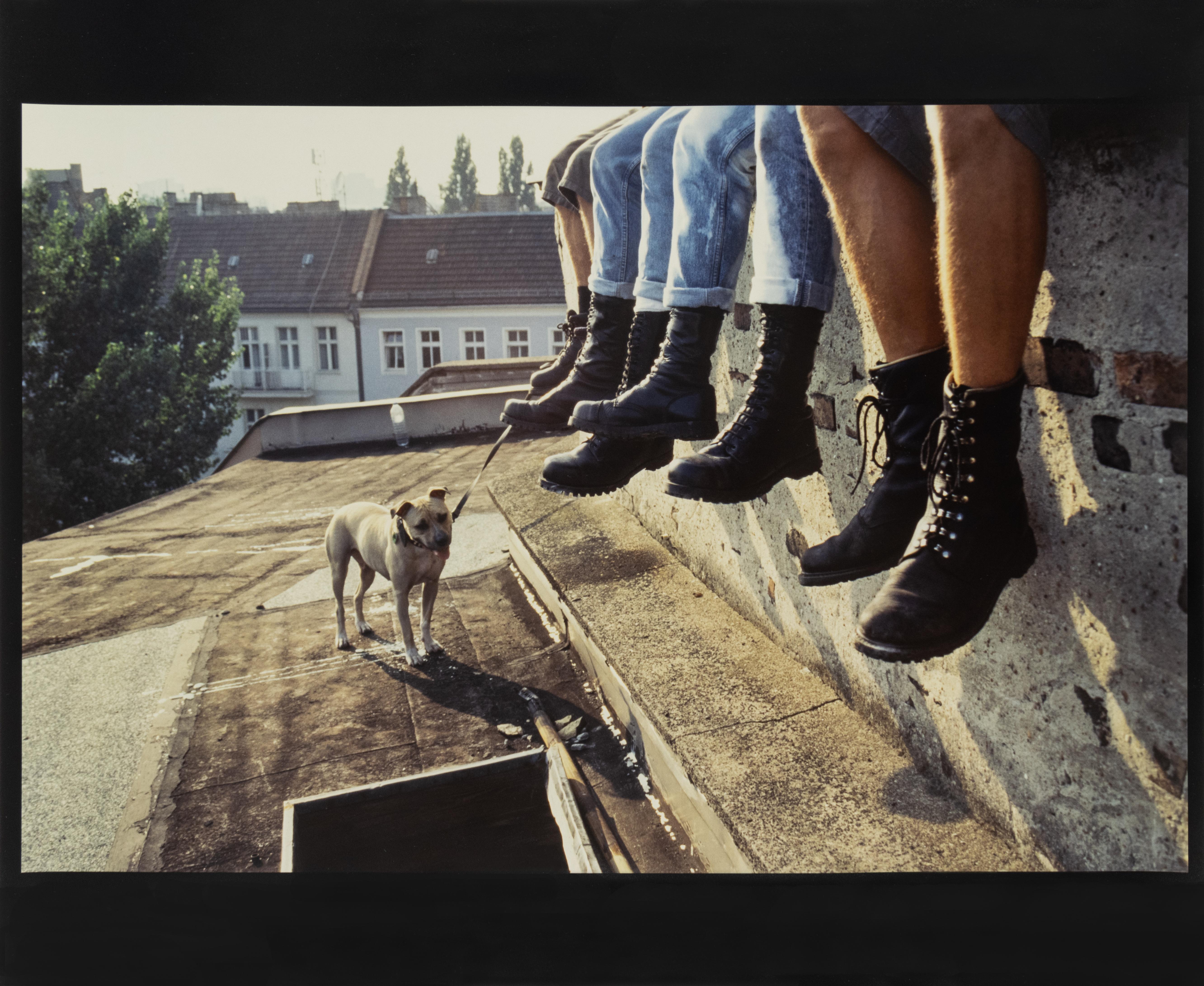 Skins' Boots, Berlin - Contemporary Photograph by Slava Mogutin