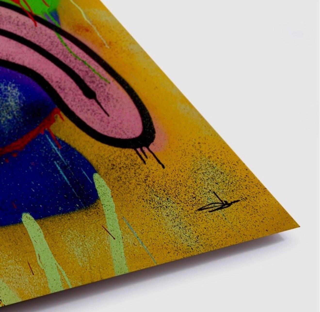 Montgolfière (petite) - Olaolu Slawn - Gravure d'art contemporain en vente 1