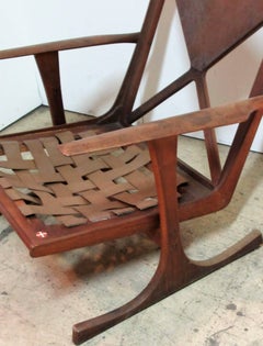 Sled Base Lounge Chair by Selig Denmark