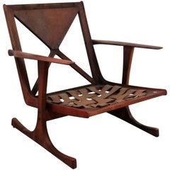 Sled Base Lounge Chair by Selig Denmark