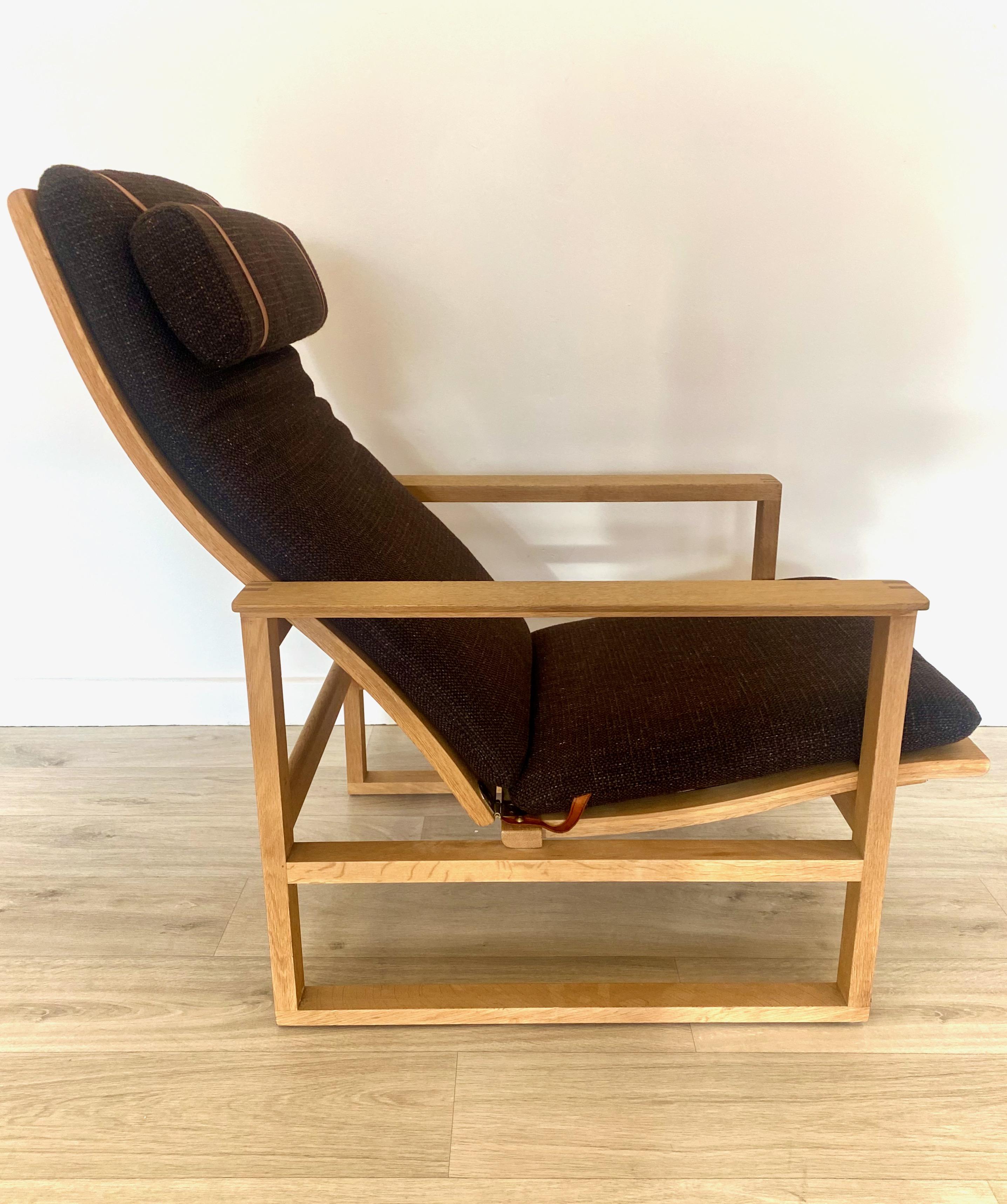 Suédois Chaise luge, modèle 2254, par Börge Mogensen pour Fredricia en vente